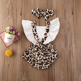 Leopard Print Baby Set