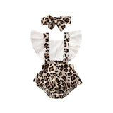 Leopard Print Baby Set